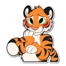 Стикер Tiger Life