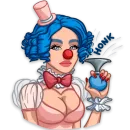 Стикер Nastya and Tim