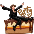 Стикер Nastya and Tim