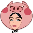 Стикер Nastya and Tim