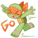 Стикер TMNT 2012