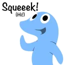 Стикер Toby Dolphin