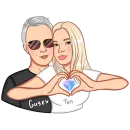 Стикер Blockchain TON