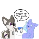 Стикер Toony Faust (crazyhusky)