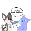 Стикер Toony Faust (crazyhusky)