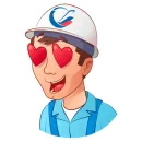 Стикер Trans neft