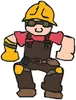 Стикер Muddys Trash Fortress 2