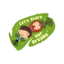 Стикер Travelling with love