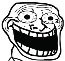 Стикер Troll Face