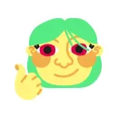 Стикер Trollface
