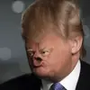 Стикер Trump Faces