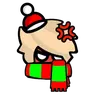 Стикер ❄Новогодний Даник⚡
