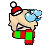 Стикер ❄Новогодний Даник⚡