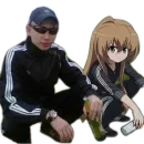 Стикер Тян аниме