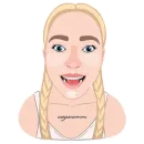 Стикер Дотянись до мечты с Тусей