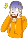 Стикер Underswap Papyrus