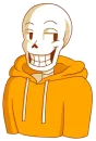 Стикер Underswap Papyrus