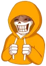 Стикер Underswap Papyrus