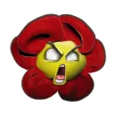 Стикер Упоротый Цветок