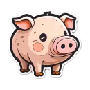 Стикер Svinka_sos