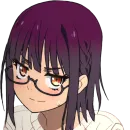 Стикер Uncle from Another World Fujimiya Sumika