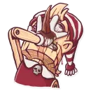 Стикер Ugly Boo