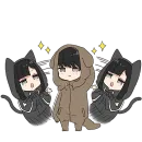 Стикер Юрудура тян 5