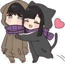 Стикер Юрудура тян | Yurudara chan