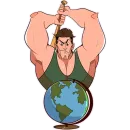 Стикер Арни без текста