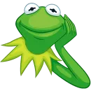 Стикер Кермит Без Текста