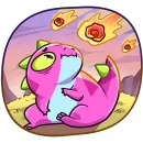 Стикер Токси Без текста