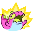 Стикер Токси Без текста