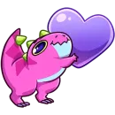 Стикер Токси Без текста