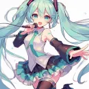 Стикер VOLT Hatsune Miku