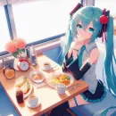 Стикер VOLT Hatsune Miku
