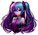Стикер VOLT Hatsune Miku Part 2