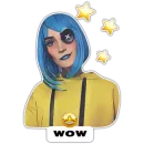 Стикер Coraline