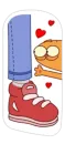 Стикер V Love