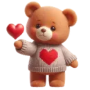 Valentine Bear