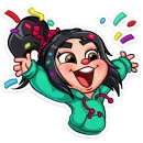 Стикер Ванилопа фон Кекс