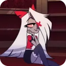 Стикер Вегги/vaggie hazbin hotel