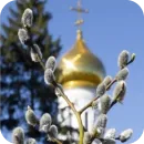 Стикер Вербное воскресенье