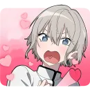 Стикер Вежливый кун