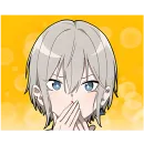 Стикер Вежливый кун