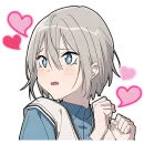 Стикер Вежливый кун