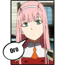 Стикер Zero Two Pack