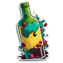 Стикер винные стикеры