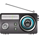 Стикер Vintage Radio