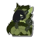 Стикер Viridian Protogen