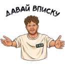 Стикер Шоу Вписка